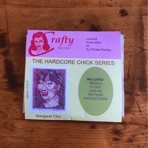 Crafty Like a Fox Margaret Cho Needlepoint Kit
